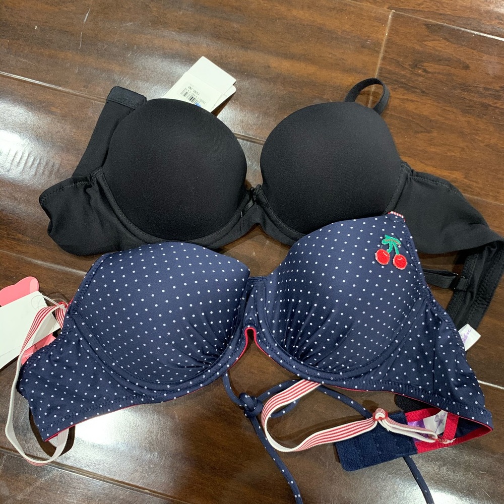 BRAND NEW Cute, Soft, AND Comfy Push-Up Bras (2)